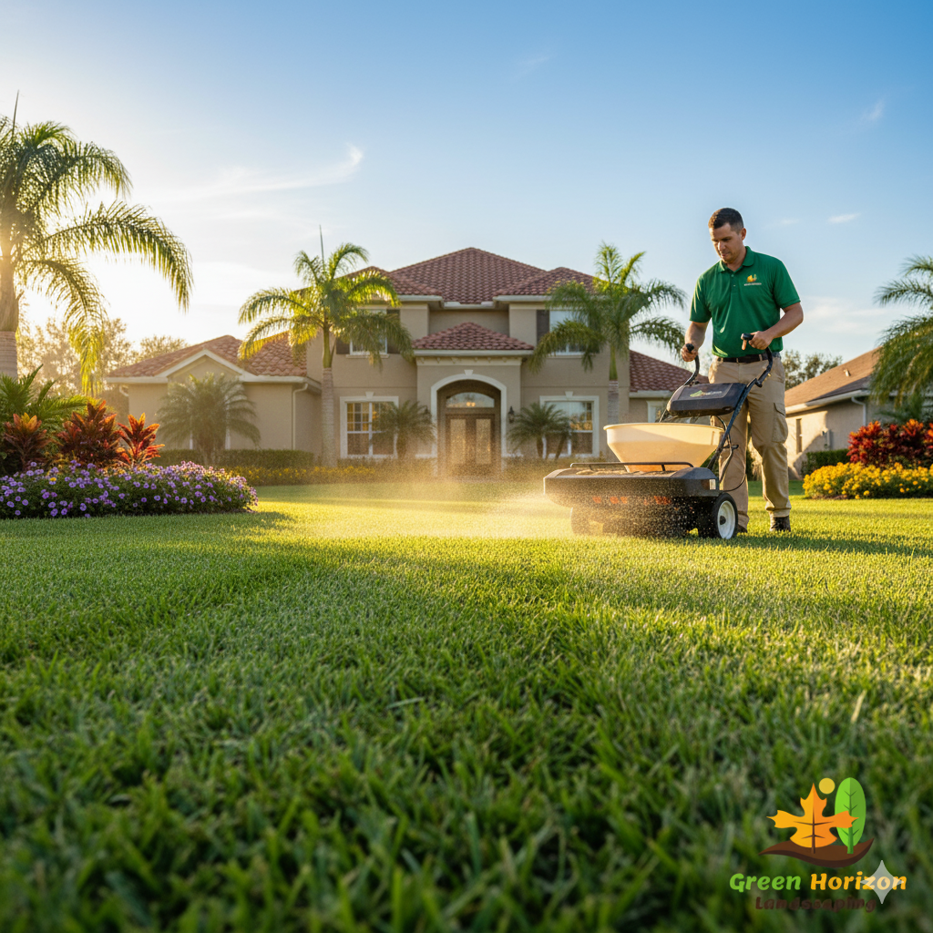 🔬 The Secret to Deep Green Color: Why Your Orlando Lawn Needs Professional Fertilization