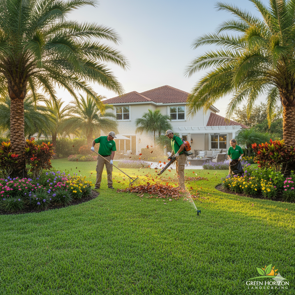 🍂 Don't Slow Down: Fall/Winter Maintenance Checklist and the Importance of Leaf Removal in Orlando